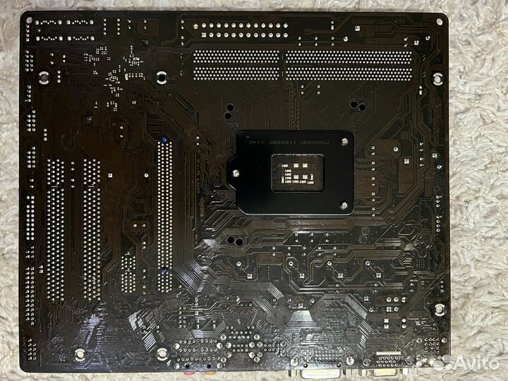 Материнская плата AsRocK H55M-LE сокет 1156 +Кулер