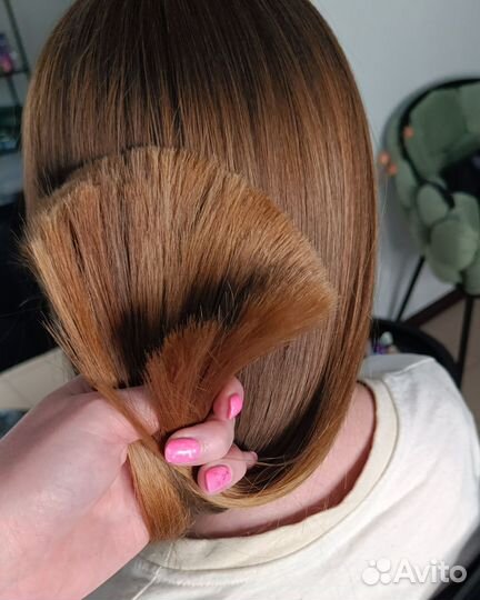 Кератиновое выпрямление