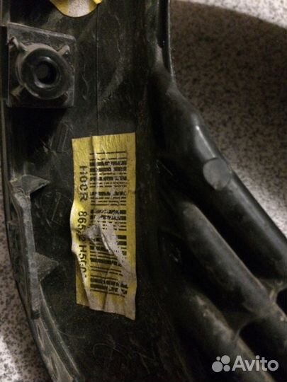 Рамка птф накладка птф правая хундай солярис 2016