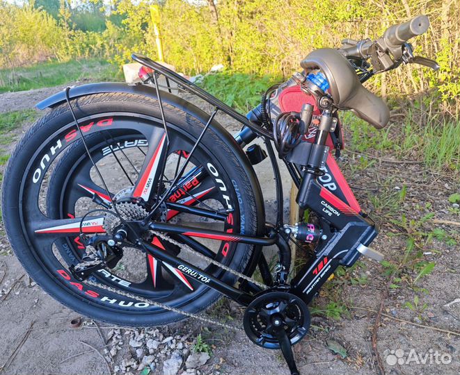 Электро велосипед Фетбайк складной мощный Новинка