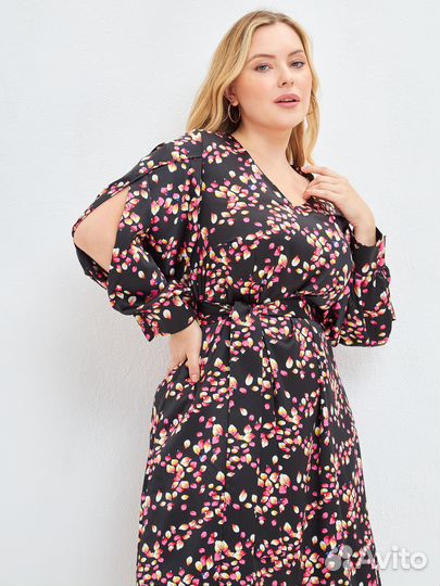 Платье женское 54 р черное