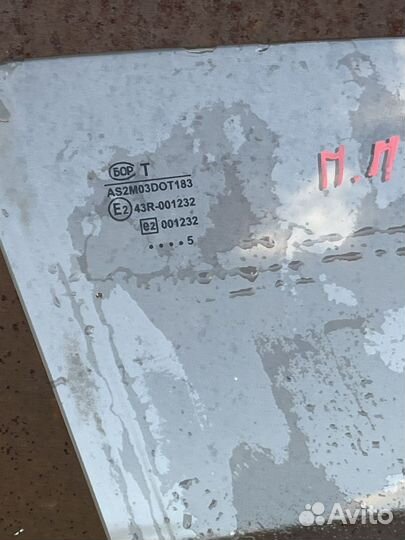 Стекло двери передней правой Datsun on-DO