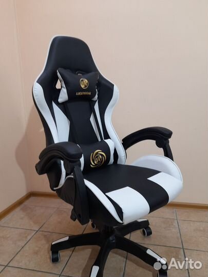 Игровое компьютерное кресло Экокожа