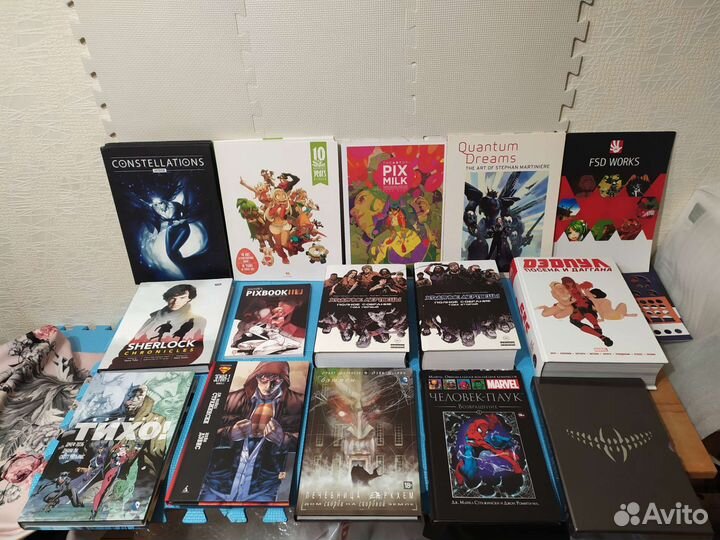 Артбуки и графические романы