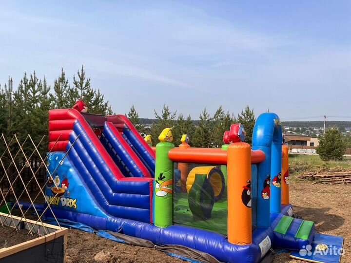 Батут аренда, лабиринт