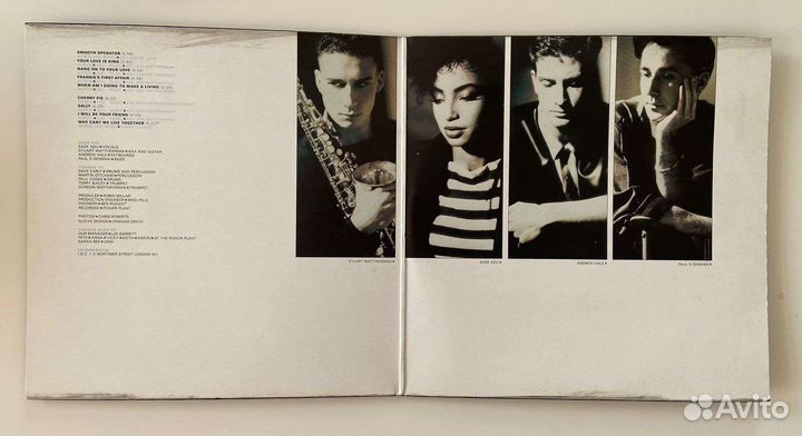 Sade оригинальные виниловые пластинки