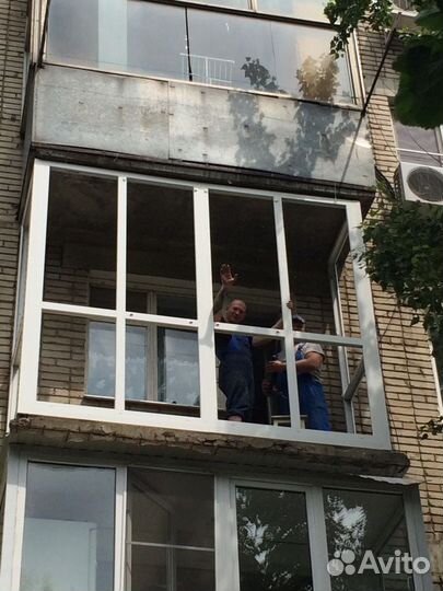 Остекление балконов и лоджий под ключ - выезд