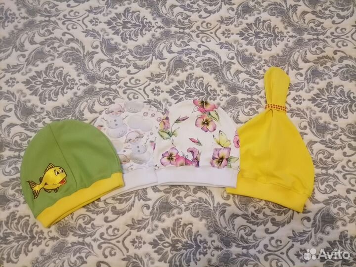 Шапочки из трикотажа новые