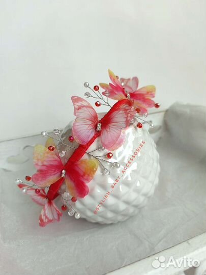 Ободок для волос ручной работы 