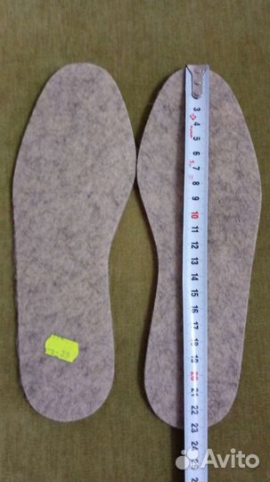 Стельки р.35 новые войлок