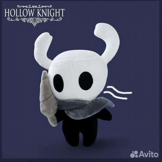 Мягкая игрушка Полый Рыцарь Hollow Knight 25см