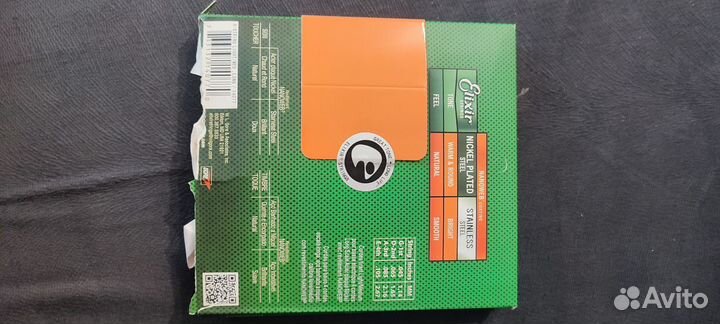 Струны для бас гитары Elixir 45/105