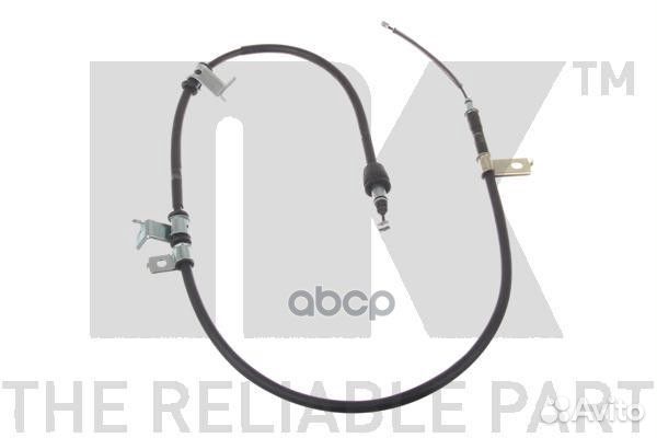 Трос ручного тормоза hyundai getz -09 1584мм ле