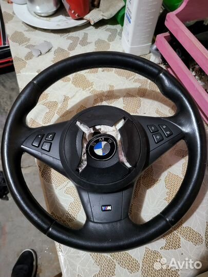 Руль на e60 М-тех под ключ