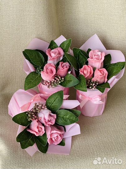 Букет из мыла