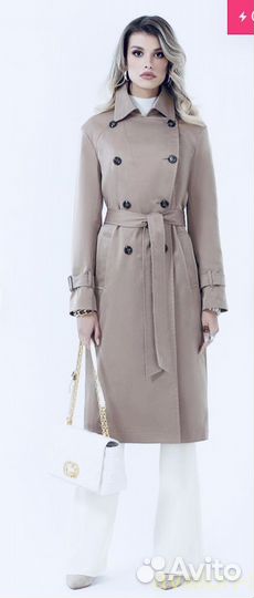 Плащ с поясом 46/48