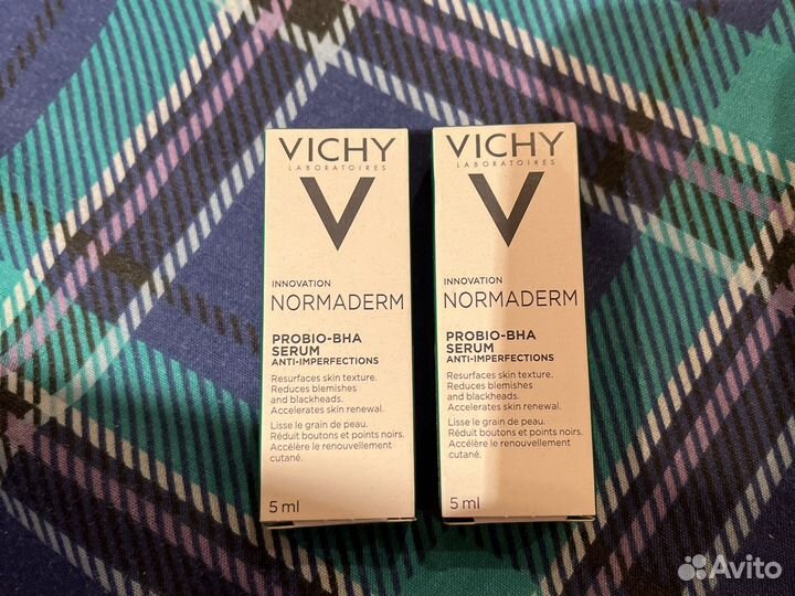 Vichy normaderm probio-bha serum пробники