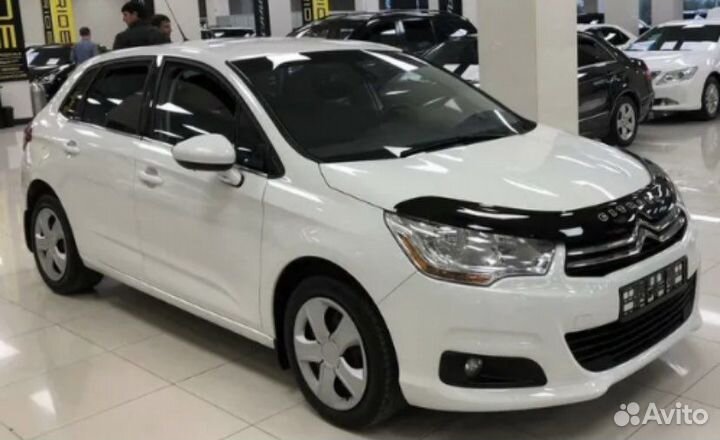 Дефлектор капота (мухобойка) Citroen C4