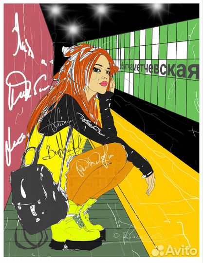 Портрет по фото, картины на заказ. Скетч-арт