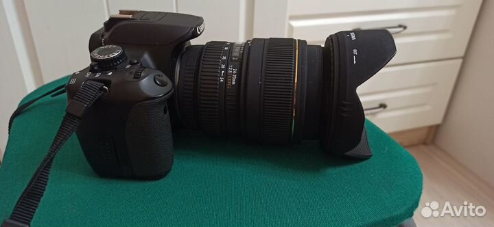 Canon 650d + Sigma 24-70mm 1:2.8 EX DG Macro