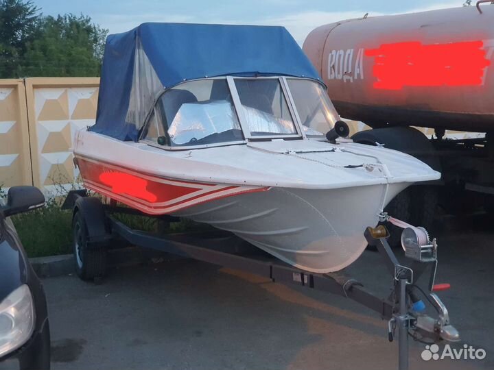 Казанка 5 м 2, Yamaha 40 veos, прицеп