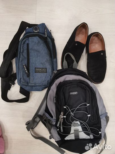 Пакет вещей +обувь на мальчика 6-8лет