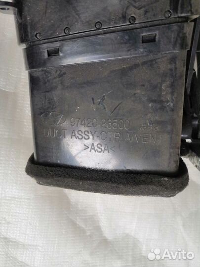 Дефлектор воздушный Hyundai Santa Fe 1 2008