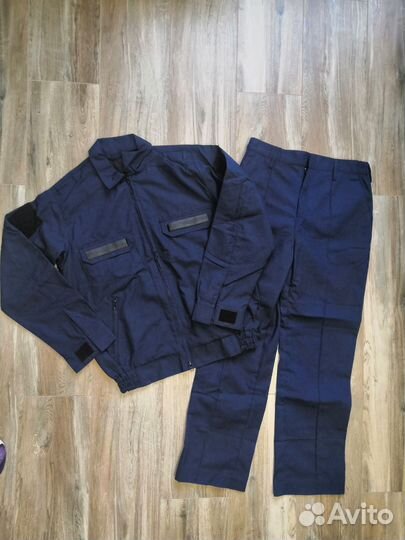 Офисная военная форма синяя