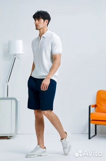 Поло мужское с коротким рукавом 52 54