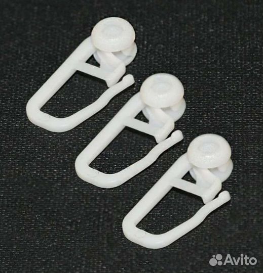 Крючок для штор роликовый