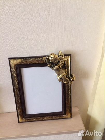 Подсвечник из мрамора «Путти»