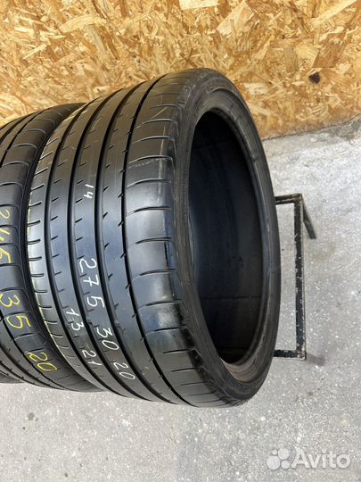 Yokohama Advan Sport V105 275/30 R20 и 245/35 R20