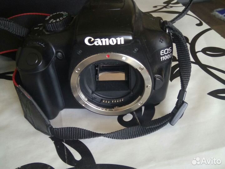 Зеркальный фотоаппарат canon eos 1100d
