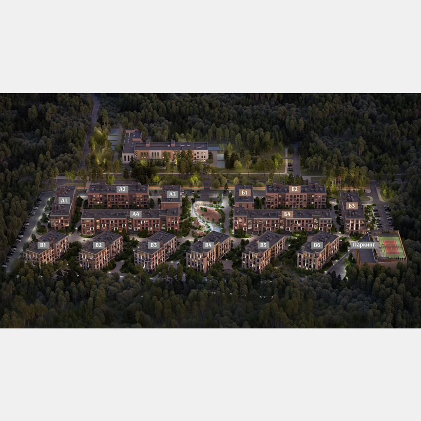 1-к. квартира, 37,4 м², 4/4 эт.