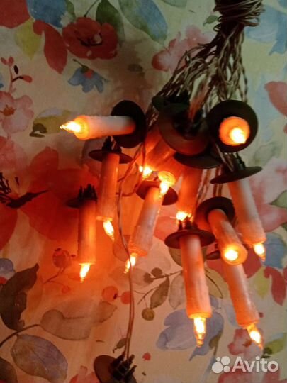 Елочная гирлянда СССР