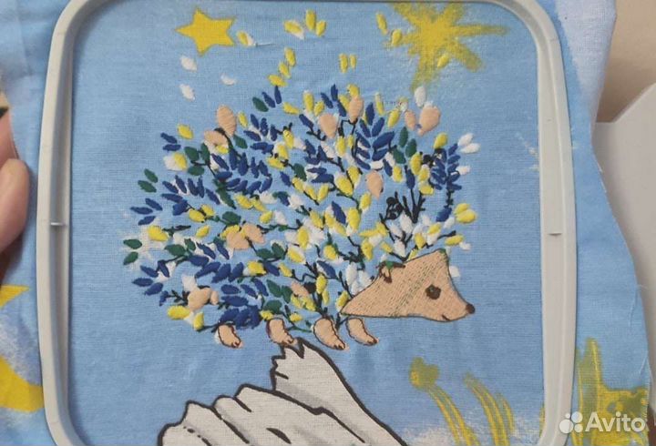 Машинная вышивка