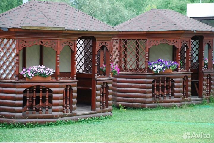 Беседка в аренду с мангалом