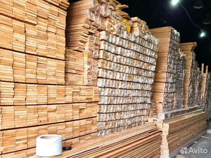 Планкен лиственница ае 20х90х2000х4шт
