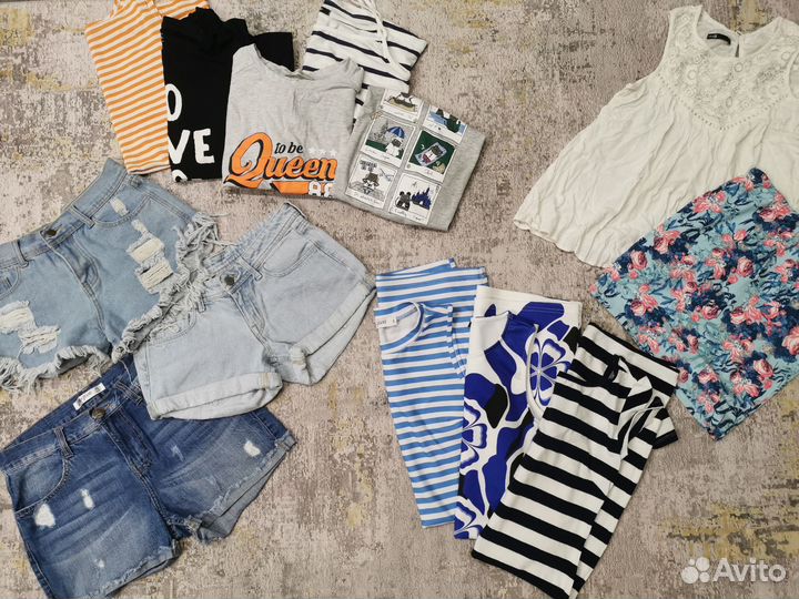 Вещи женские пакетом 40шт S