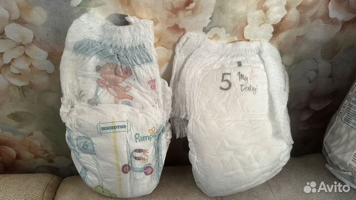 Подгузники lure baby play&care 5