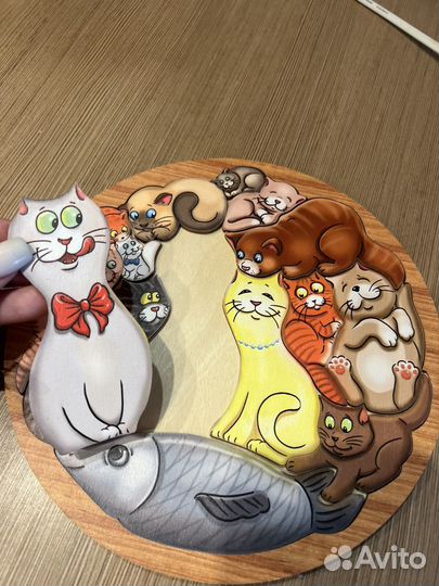 Деревянные пазлы