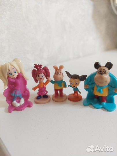 Игрушки Киндер герои мультфильмов