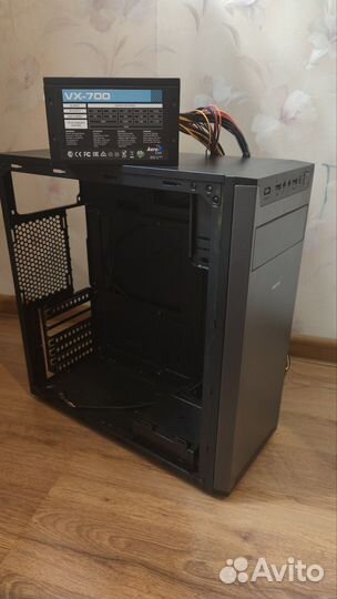 Корпус Dexp и блок питания AeroCool