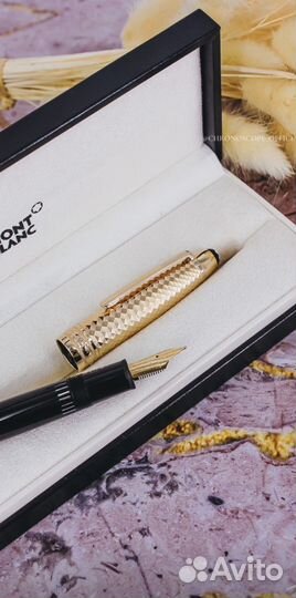 Перьевая ручка montblanc meisterstuck