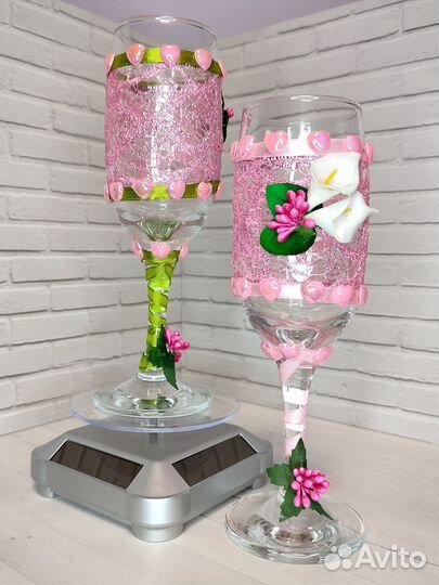 Бокалы ручной работы