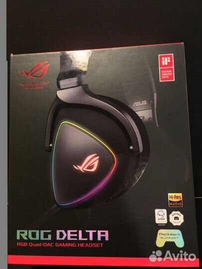 Наушники asus ROG delta gaming headset
