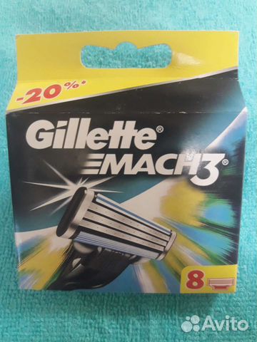 Новые кассеты Джилетт Мак3 8шт,4шт,1шт