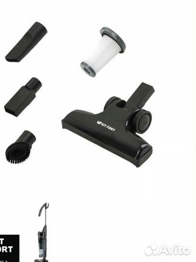 Пылесос Kitfort кт-525-1, вертикальный, 2791530