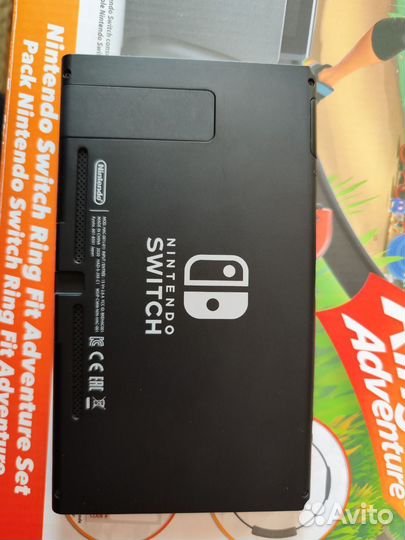 Nintendo switch v2 прошитая с кольцом Ring Fit