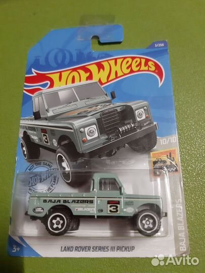 Hot wheels land rover series all pickup